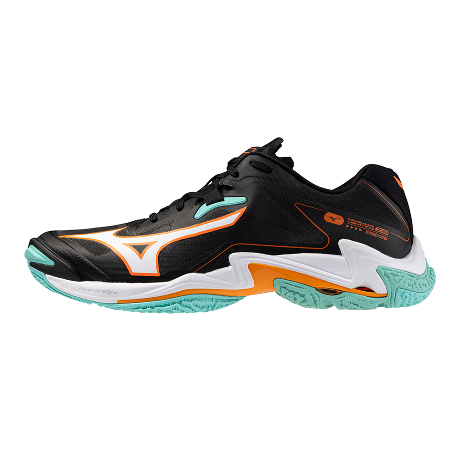 Mizuno WAVE LIGHTNING Z8 Black/Tangelo/Ice Green